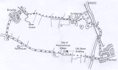 Manton Walk Map